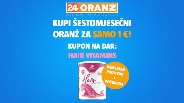 Samo za najbržih 50: Oranž ti za 1 € daje vrhunske vitamine za kosu i još 26 € drugih kupona!