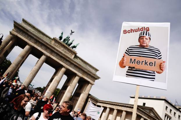 Protest against Corona measures Berlin
