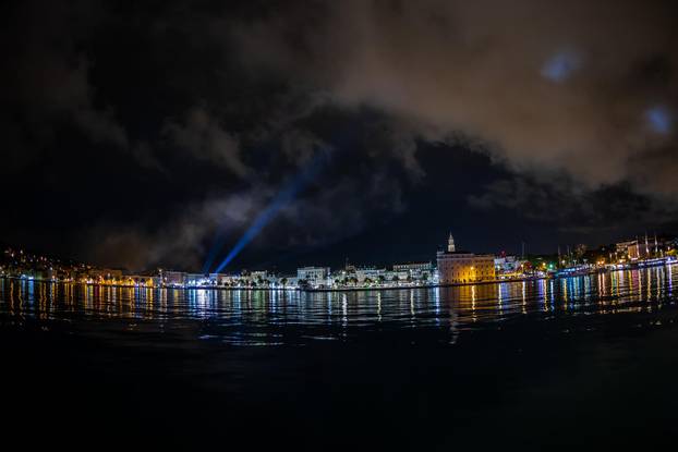 Split: Vatromet povodom proslave Sv Dujma, zaštitnika grada Splita