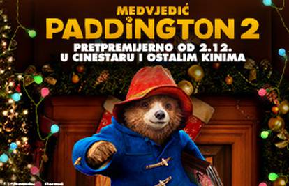 Medvjedić Paddington obasjat će vaše blagdane!