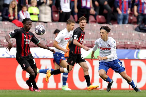 Ženeva: Polufinalni susret Lige prvaka mladih između Hajduka i Milana