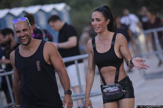 Split: Dolazak partijanera na drugu večer Ultra Europe festivala 2025.