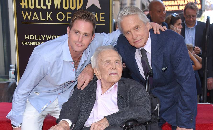 Michael Douglas Hollywood Walk of Fame Ceremony - Los Angeles