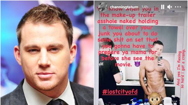 Channing Tatum potpuno gol na snimanju novog filma: 'Moram pripremiti svoju mamu na ovo'