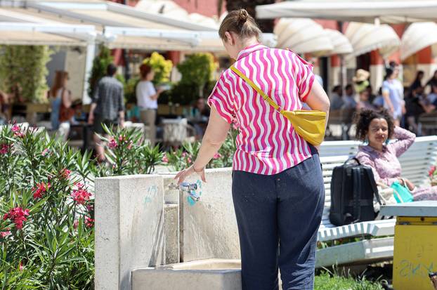 Split: Stigle najavljene visoke temperature