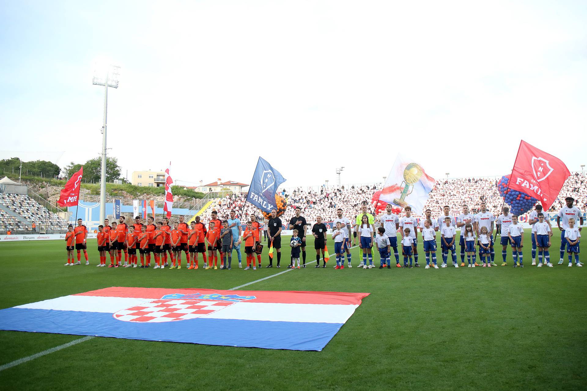 Finale SuperSport Hrvatskog nogometnog kupa između Hajduka i Šibenika