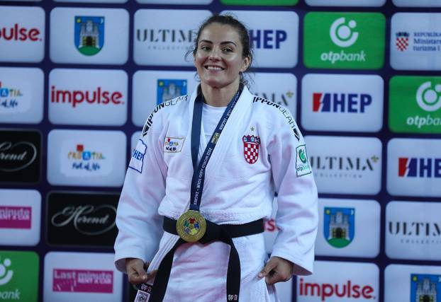 IJF World Judo Tour Zagreb Grand Prix, hrvatske judašice Barbara Matić i Lara Cvjetko s medaljama