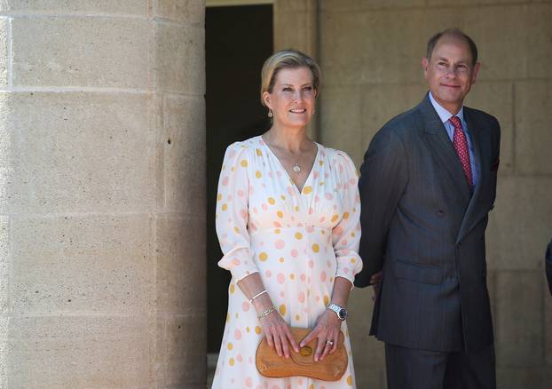 FILE PHOTO: Cyprus President Nicos Anastasiades and Britain's Prince Edward meet in Nicosia