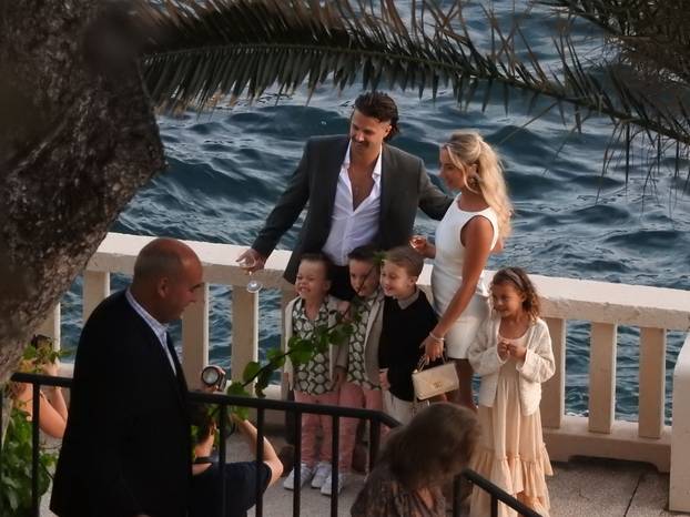 Dubrovnik:  Primanje dan uoči svadbe  Nicole Artukovich i Liama Stewarta