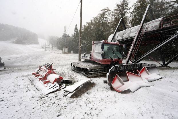 Prvi ovosezonski snijeg pao je na Platku