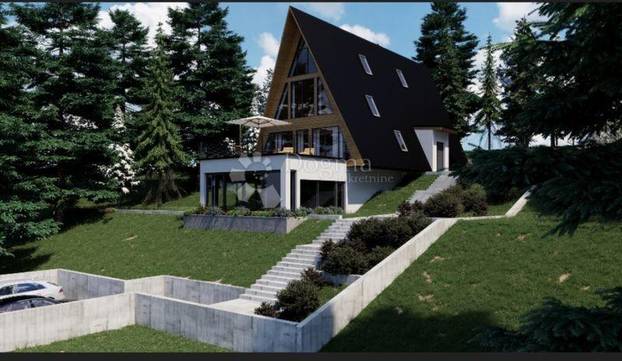 FOTO Ova vila na malom brežuljku u Delnicama nudi luksuz i užitke cijele godine