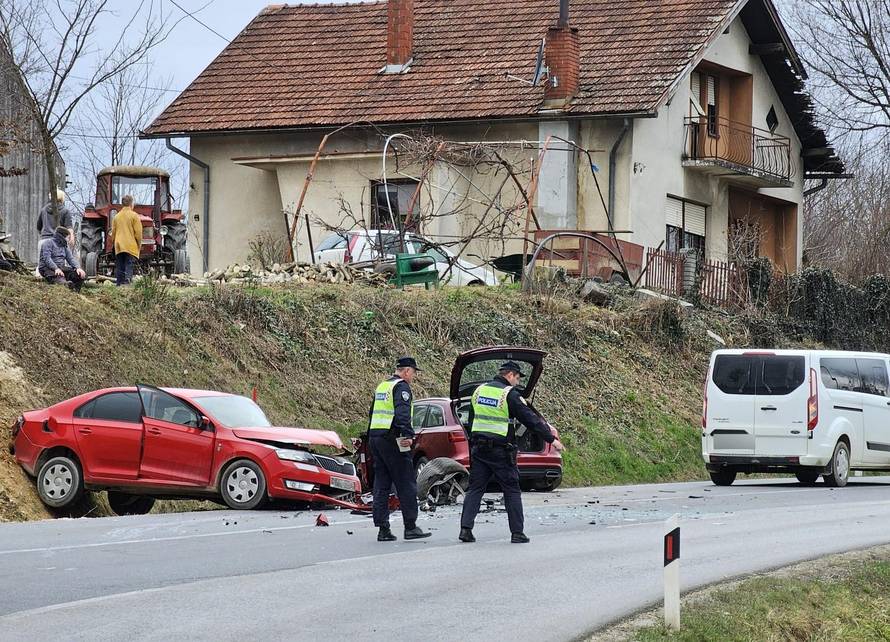 Dva auta i kombi sudarili su se kraj Koprivnice, više ozlijeđenih