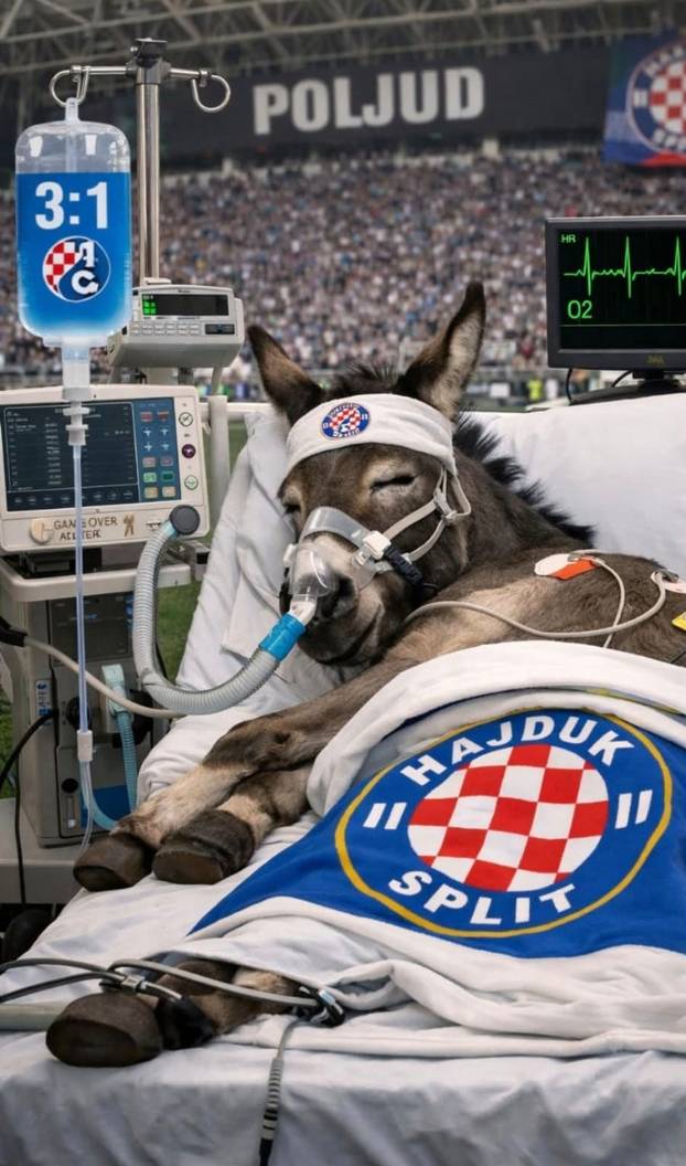 FOTO Najbolji memeovi derbija: Tovar na aparatima, Riva na -10