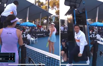 VIDEO Kradljivac uzeo ručnike tenisačici, sudac ga naganjao?!