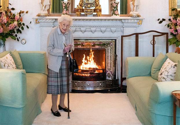 Queen Elizabeth welcomes Liz Truss at Balmoral Castle