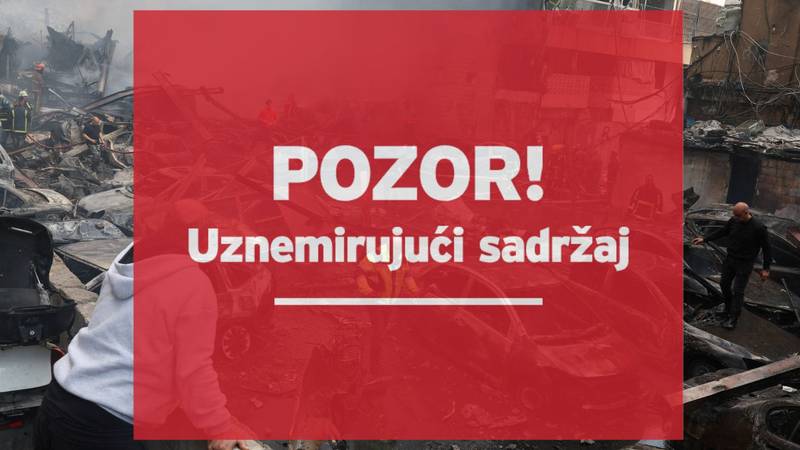 FOTO PAKAO U LIBANONU  Gusti crni dim, ruševine i eksplozije: Izrael žestoko udara po Bejrutu!