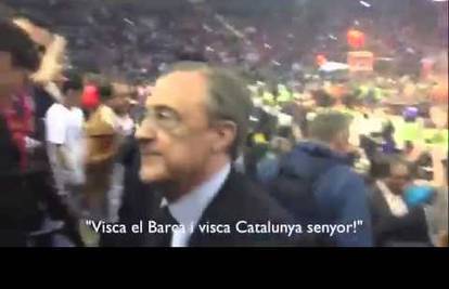 Predsjednik Reala odbrusio navijaču Barcelone: Glupane!