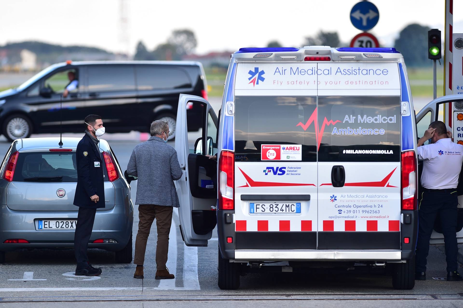 Juventus player Cristiano Ronaldo returns to Italy