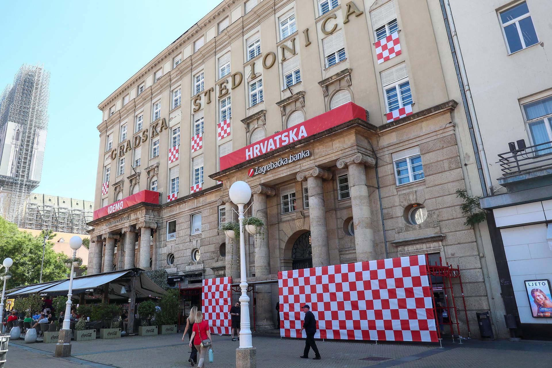 Zagrebačka banka podržala bodrenje reprezentacije na Trgu bana Jelačića