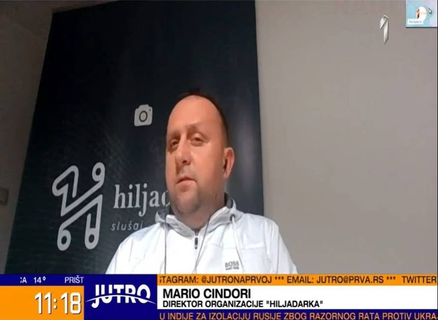 Voditeljica iz Srbije u razgovoru s Hiljadarkom: 'Thompson širi mržnju, a je li on pjevao u Puli?'