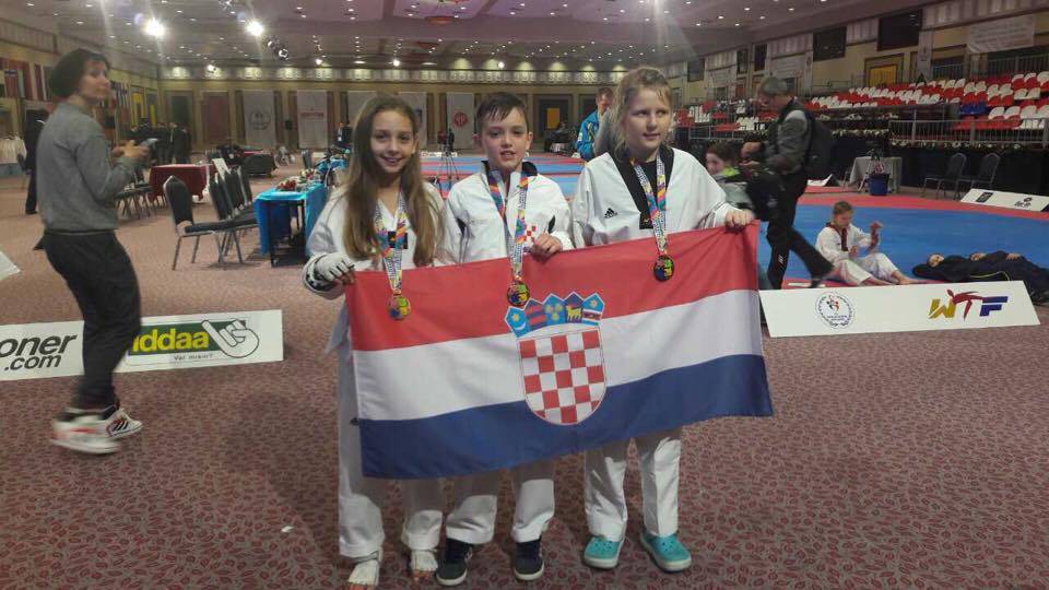 Tri medalje mladih hrvatskih boraca na EP za mlađe kadete