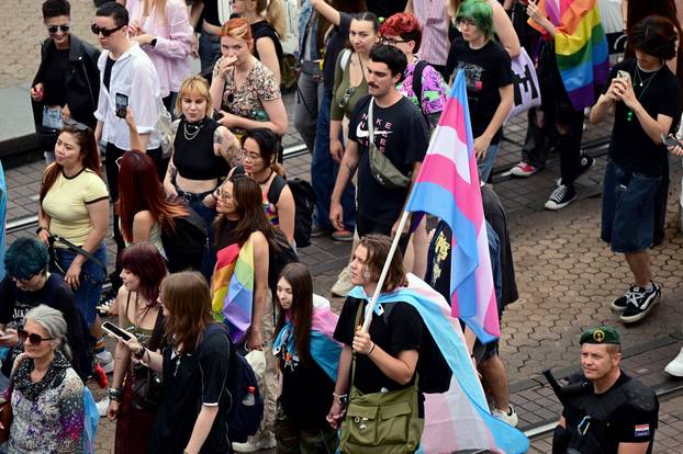 Zagreb: 25. Povorka ponosa LGBTIQ zajednice "Korak po korak, iskorak!"