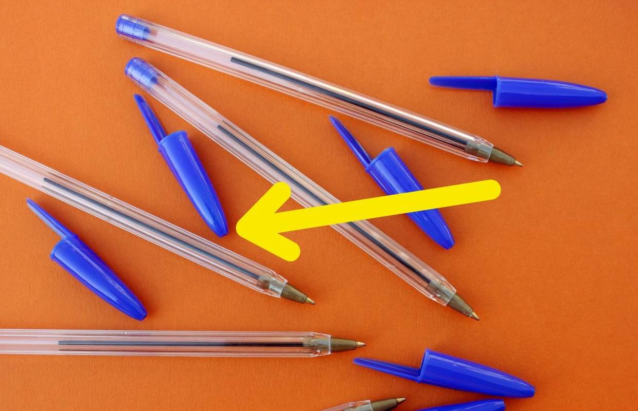 Rupica na poklopcu kemijske olovke nije tamo slučajno, a mnogi ne znaju koja joj je uloga