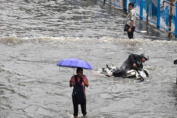 Heavy Rainfall Wreaks Havoc In Kolkata, West Bengal, India - 23 Sep 2025