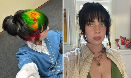 Billie Eilish pokazala novu boju kose, našalili se s njom: 'Stavila je vremensku prognozu na sebe'