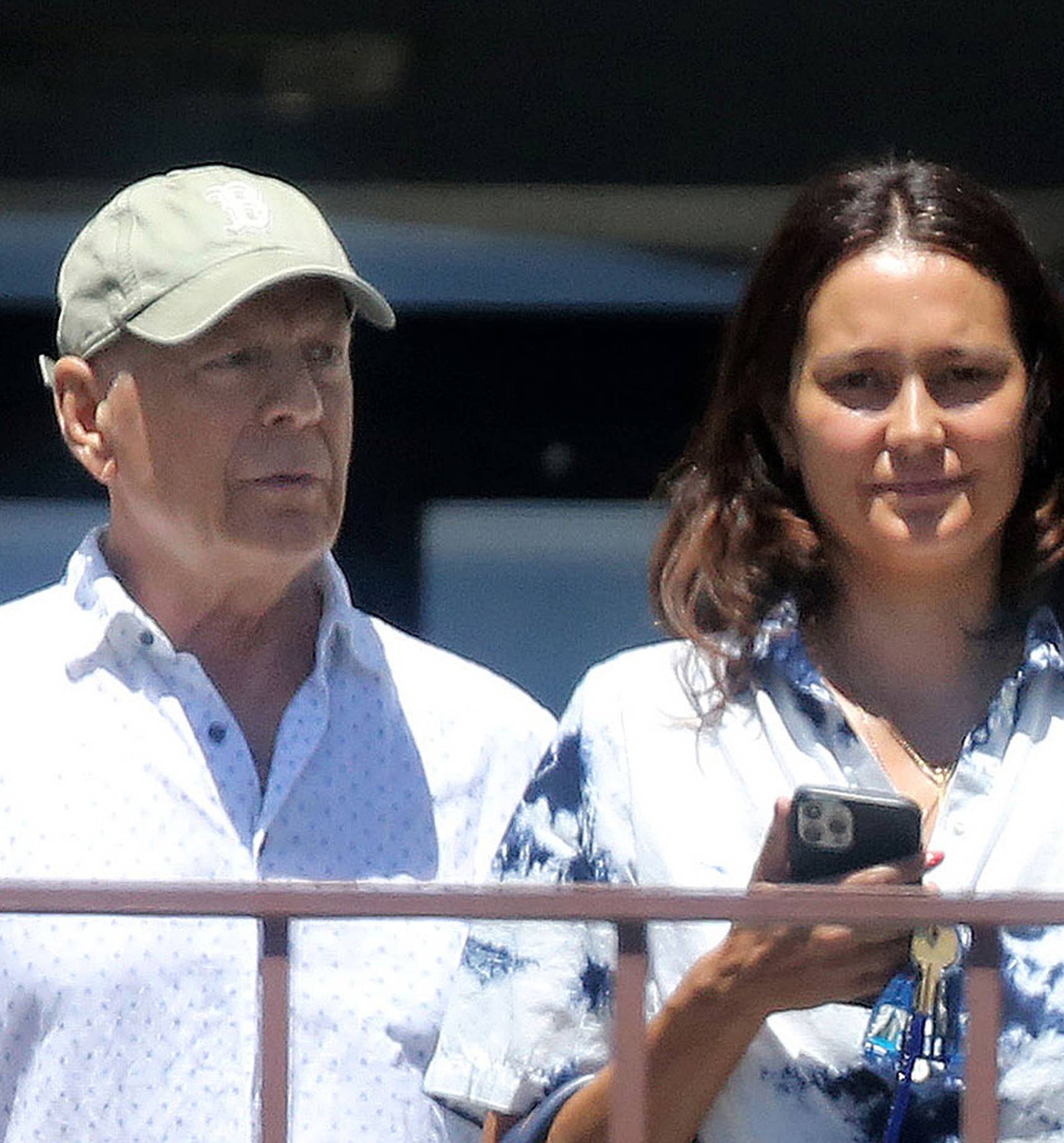 EXCLUSIVE: Bruce Willis and His Wife Emma Heming Step Out to Run Errands in Los Angeles