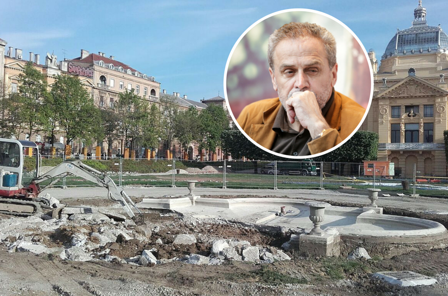 Ruše fontanu na Tomislavcu da bi izgradili jednaku, ali još bolju