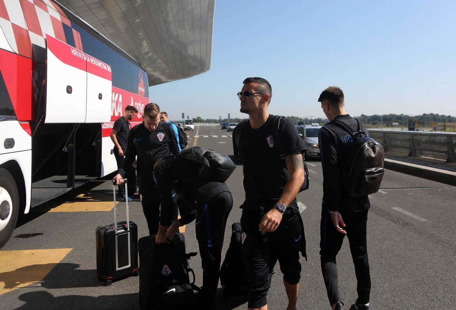 Hrvatski reprezentativci otputovali u Trnavu na kvalifikacijsku utakmicu protiv Trnave