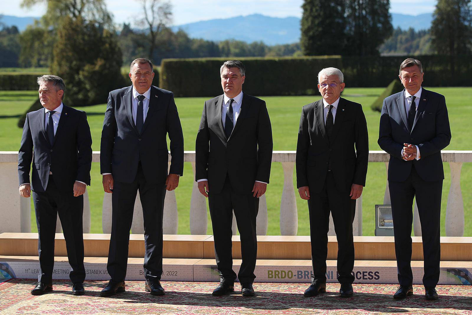 Milanović i Pahor sastali se kao supredsjedatelji Procesa Brdo-Brijuni te ugostili kolege