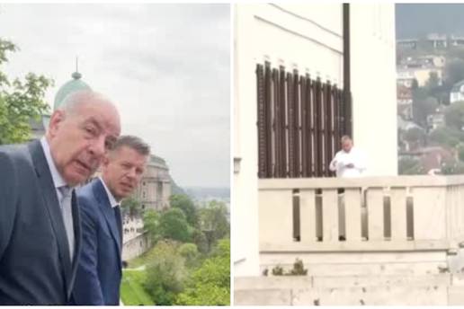 VIDEO Magyar uo&ccaron;io Orbana na balkonu: 'Ma, &scaron;to on to &ccaron;ita!?'