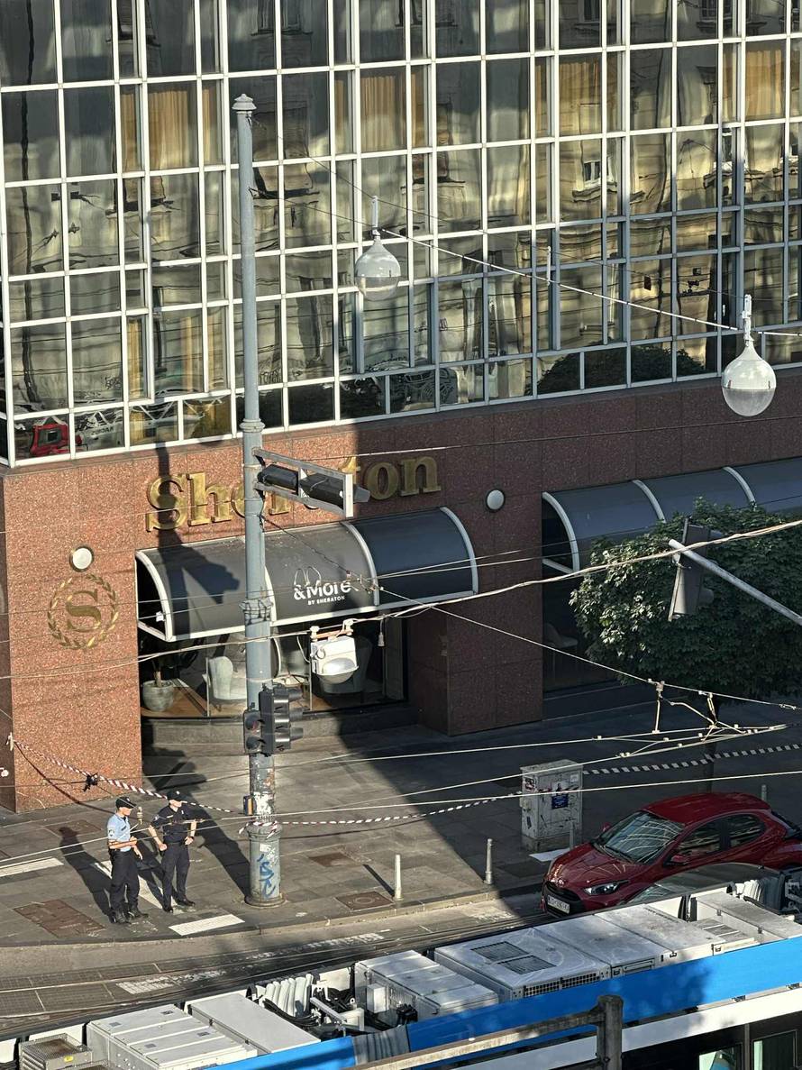 Palo staklo sa zgrade hotela u Zagrebu, umalo pogodilo ženu u glavu: 'Imala sam puno sreće!'