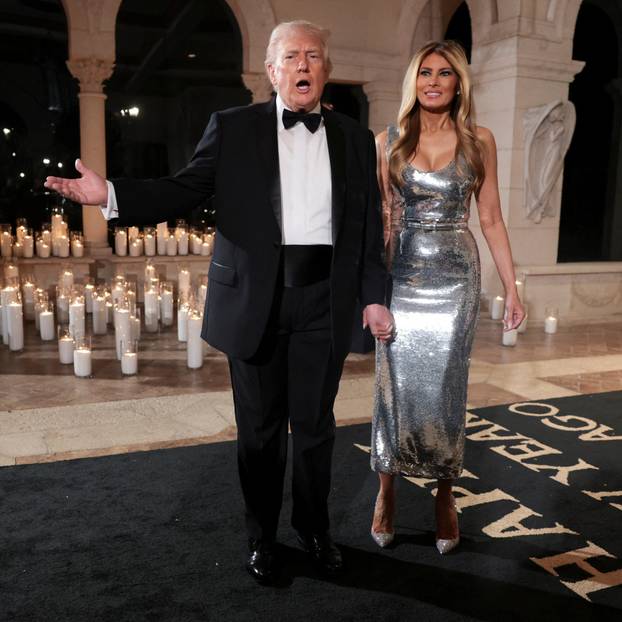 New Year's Eve party at Mar-a-Lago Club in Palm Beach