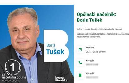 HDZ-ov načelnik kampanju vodi na stranicama Općine: 'Ak se ne smije, onda bumo to skinuli'