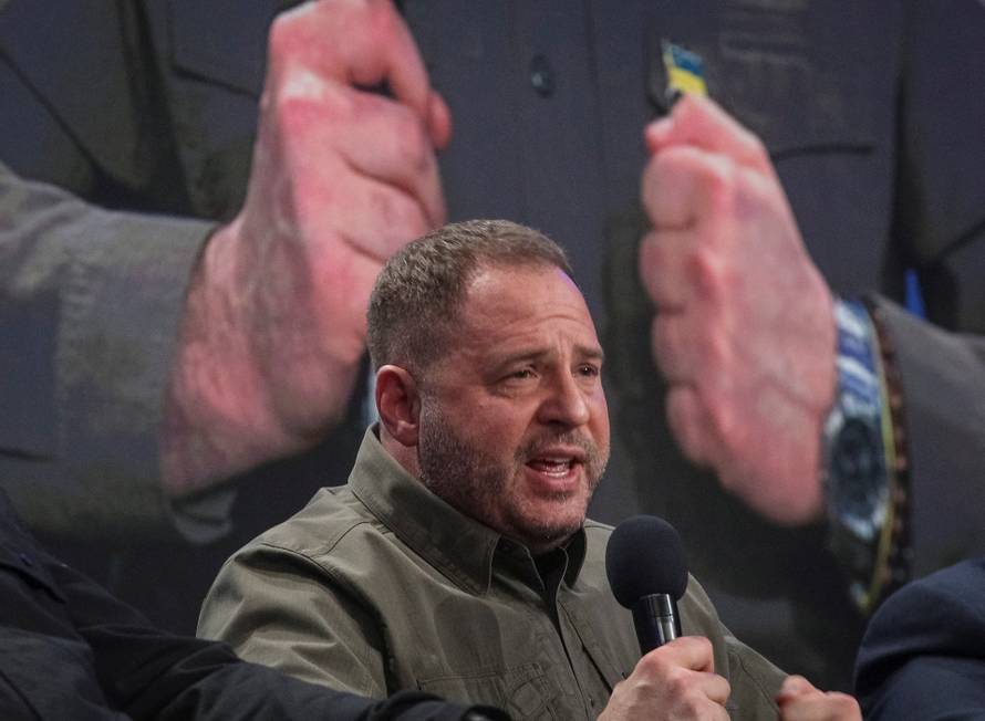 Ukrainian top officials attend a 'Ukraine. Year 2025' forum in Kyiv