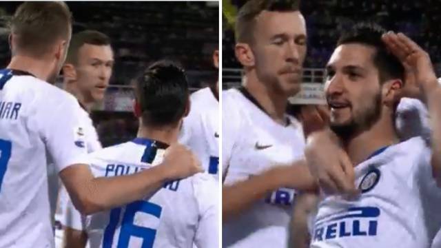 Proslavio gol kao 'uljez' Icardi pa je naljutio našeg Perišića...