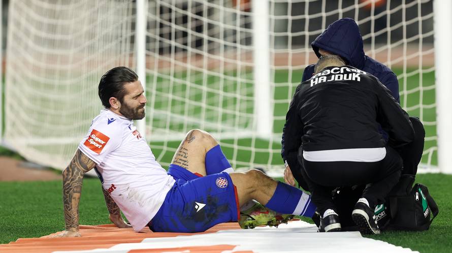 Split: Hajduk i Rijeka susreli se u utakmici 20. kola HNL-a