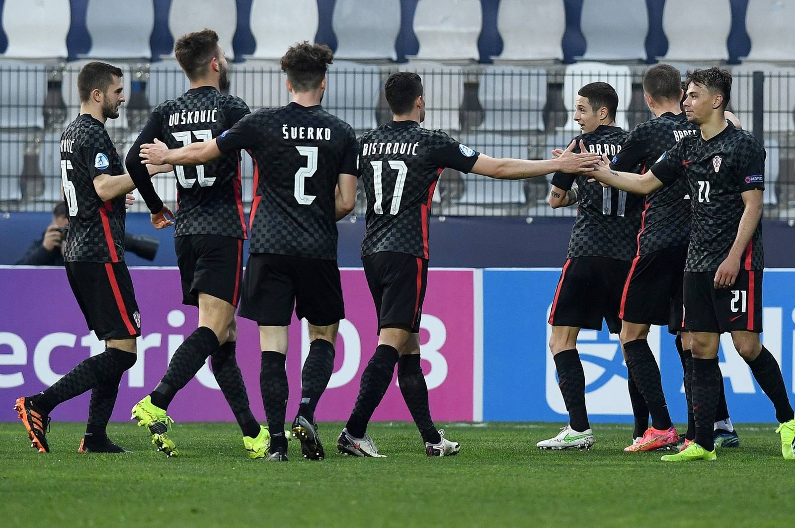 UEFA Europsko U21 prvenstvo, Hrvatska - Švicarska