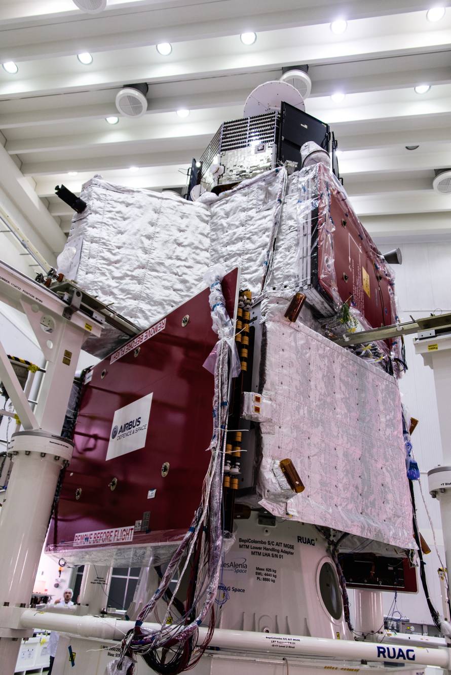 Bepi Colombo Stack ESA ESTEC May 2017