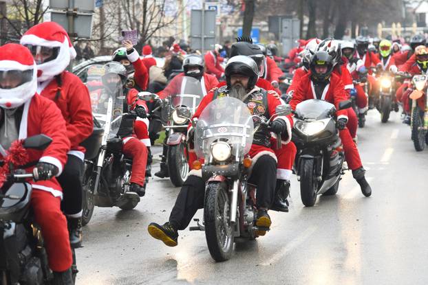 Moto Mrazovi okupirali ulice Koprivnice 