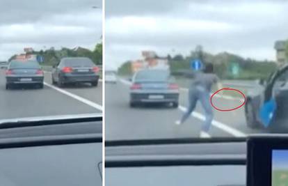 Pogledajte snimku iz Beograda: Provocirali se u vožnji, završilo je potjerom s pajserom u ruci!