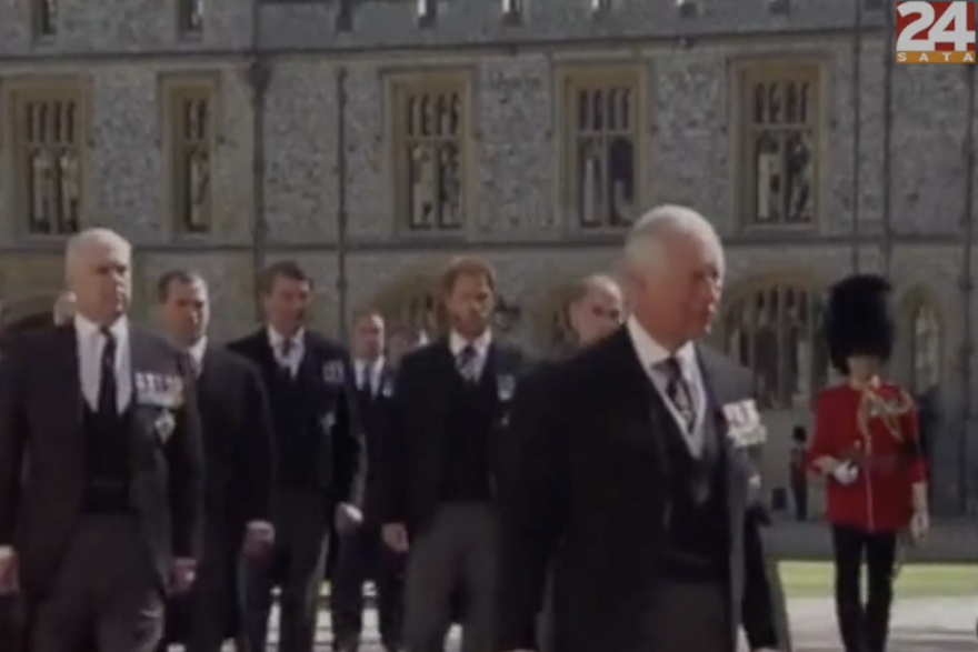Harry i William nisu zajedno hodali na pogrebu djeda