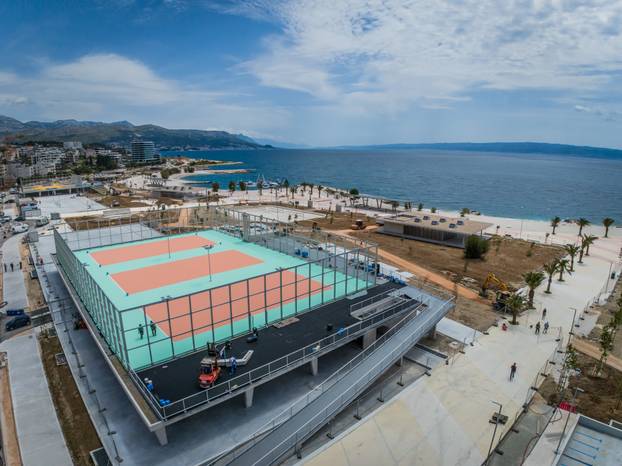 Split uskoro dobiva jednu od najljepših plaža na Mediteranu, ovako sada Žnjan izgleda iz zraka