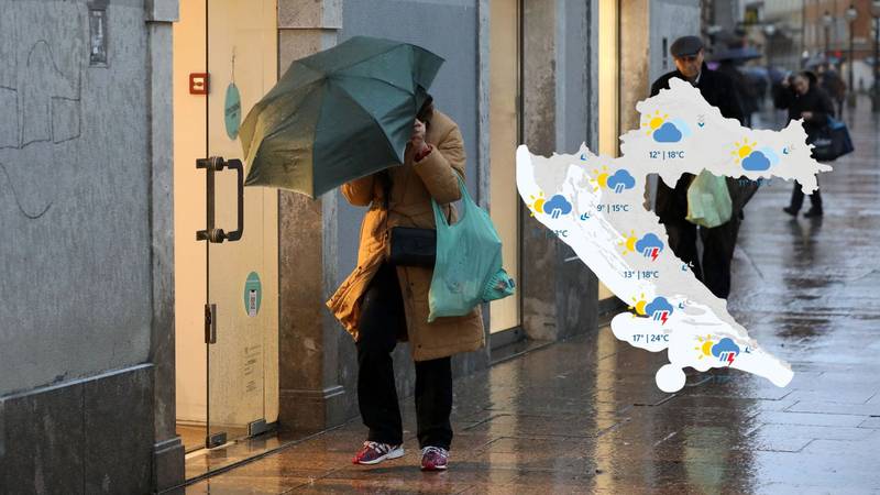 Na Hrvaškem in v Bosni in Hercegovini pričakujejo dež in nižje temperature
