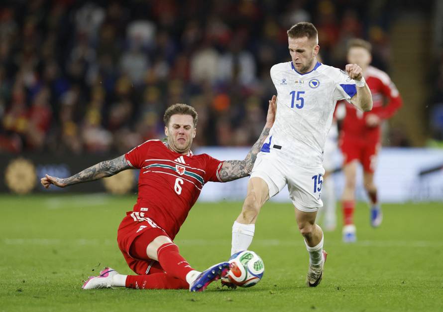 FIFA World Cup - UEFA Qualifiers - Semi Final - Wales v Bosnia and Herzegovina