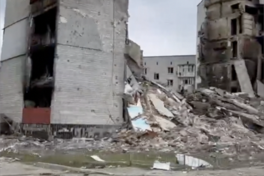 Nove snimke dokazuju: Grad kod Kijeva je potpuno razoren
