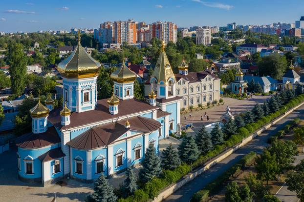 Ciuflea AKA Sf Teodor Tiron Monastery view